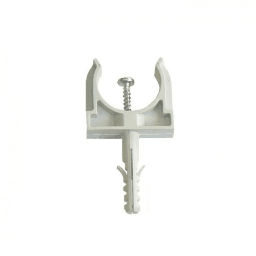 Крепеж-клипса универсальная 16мм серая с дюбелем CT16 IEK