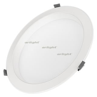Arlight  40Вт  4000К 3880Лм d280х94  круг  белый установка в отверстие 255 мм IP40/ IM-280WH-Cyclone-40W Day White