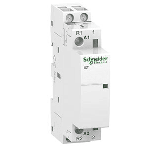 Schneider Electric  Контактор модульный iCT25A 2НО 2НЗ 220/240В АС A9C20838 (аналог Multi9 15964)
