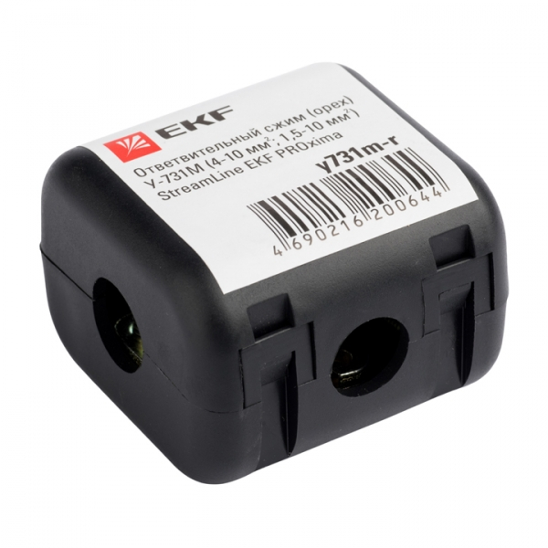 Ответвит. сжим (орех) У-731М (4-10 мм2; 1,5-10 мм2) розн. стикер StreamLine