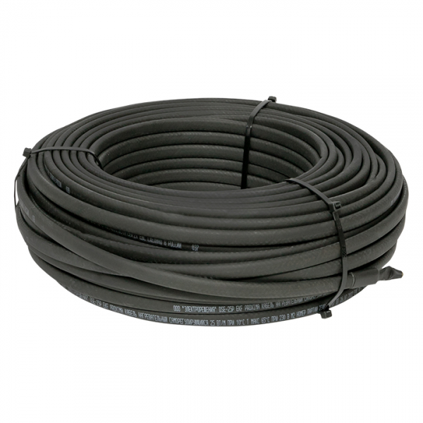 Кабель нагревательный саморегулирующийся DSE-25P (25 Вт/м) 50 м EKF