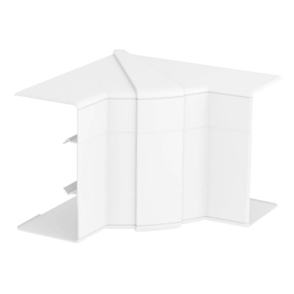 Внутренний угол кабельного канала Rapid 45-2 регулируемый 53x100 мм (ПВХ,белый) /GK-IH53100RW/