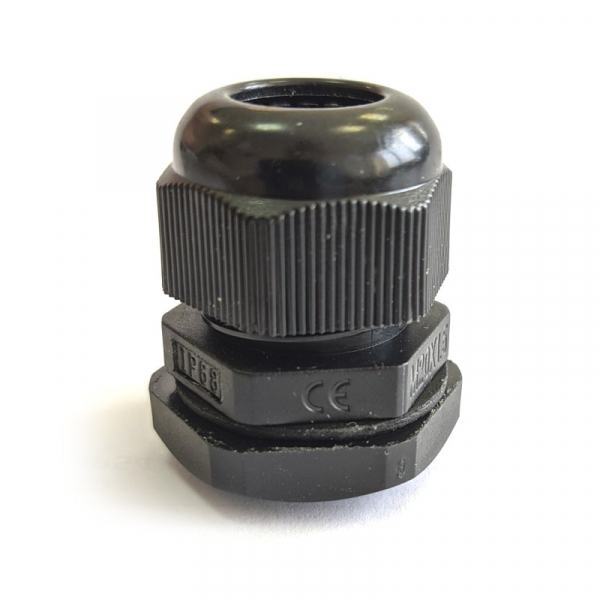 Сальник MG  20 пластик (10-14мм) IP68 серый Гофроматик (ЗЭТАРУС)