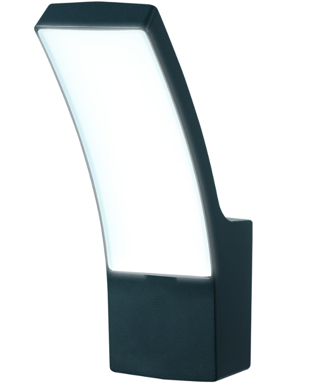 Светильник фасадный Uniel ULU-S70A-12W/4000K IP65 BLACK 4000K. Корпус черный