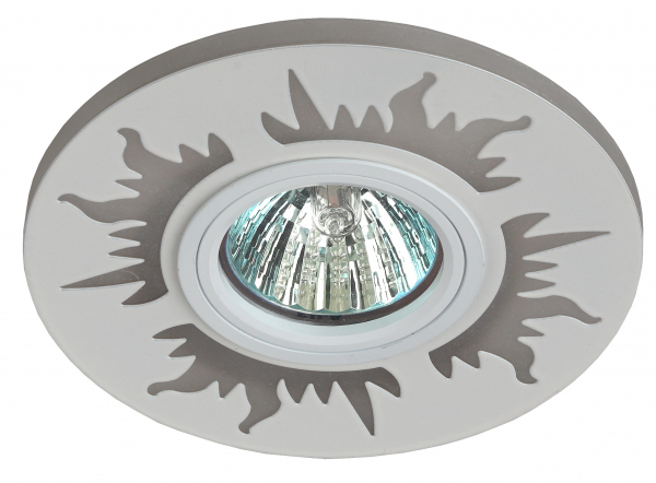 ЭРА свет-к DK LD30 WH  MR16, 220V, max 11W, белый (50/800)
