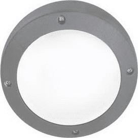 Светильник садово-парковый Ecola GX53 LED B4139S накладной IP65 матовый круг алюминий 1*GX53 Серый 145x145x65 /FS53SSECS/