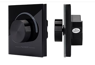 Arlight Панель Rotary SR-2836R-RF-IN Black (3V, DIM)