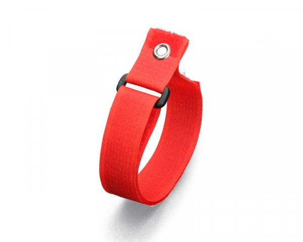 Кабельные стяжки-липучки Велькро со смещенным монтажным отверстием под винт КСВ-СО 25х450 Fortisflex