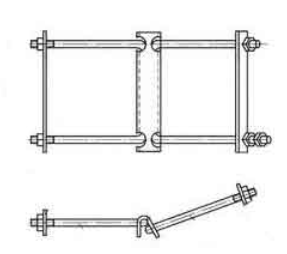 Узел крепления  У-3 (7,6) (3.407.1-136.3)