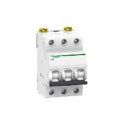 Автоматический выключатель Schneider Electric 3P 50А характеристика C 6кА Acti9 iC60N A9F79350 (аналог Multi9 24355)