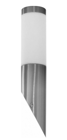Светильник садово -парковый Feron DH021, Техно на стену вверх, 18W E27 230V,  цвет серебро