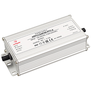 Arlight Блок питания ARPV-LG48100-PFC-A (48V, 2.12A, 100W) (Arlight, IP67 Металл, 5 лет)