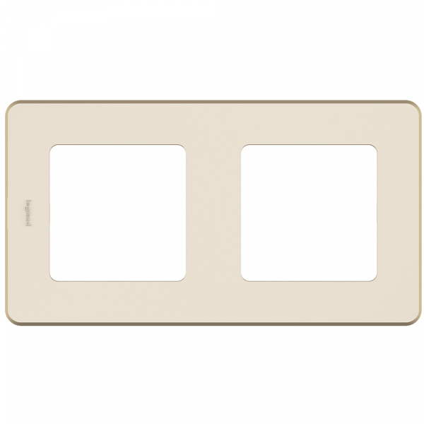 Legrand INSPIRIA Слоновая кость Рамка 2-местная IP20 скрытая установка 673941