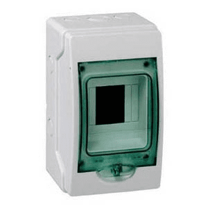 Бокс  chneider Electric Plast_ENCL 13976 щита пылевлагозащищенный  4 модуля навесной IP65