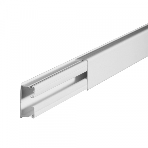 Кабель-канал DLPlus 40x20 - 1 секция - длина 3 м - белый 033343 (кратно 3)