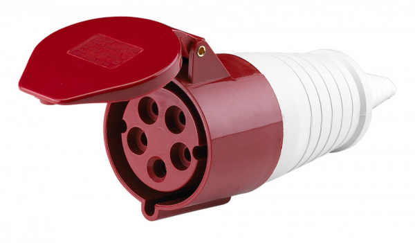 Розетка 26015DEK переносная 225 3Р+РЕ+N 32А 380В IP44 РП-102 DEKra Systeme Electric