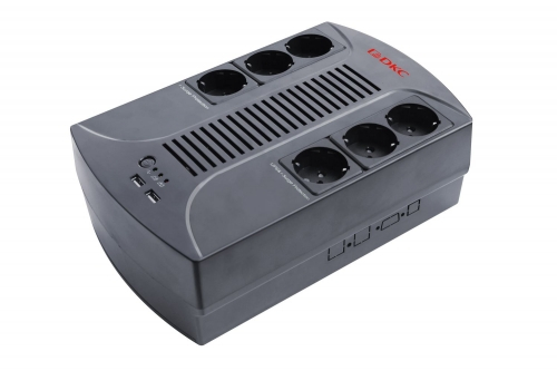 ИБП Info PDU, 800 ВА, Schuko (6), USB DKC