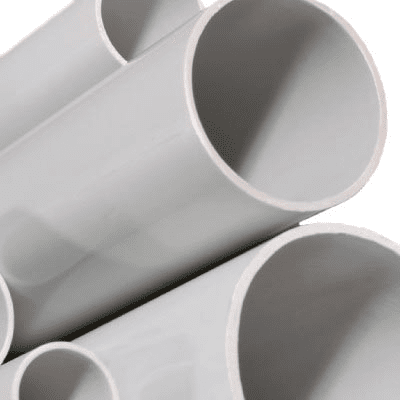 Труба ПВХ жёсткая гладкая, лёгкая DKC 63950 3м, цвет серый, д.50мм (кратно 3)