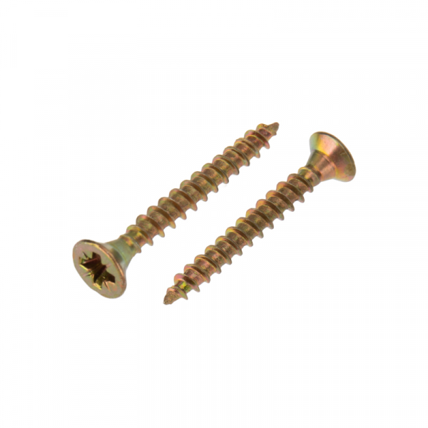 Саморез универсальный 3х25, желтый цинк, короб (200 шт./уп.) KR-01-3311-012 KRANZ