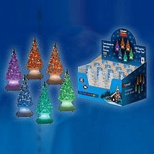 Фигурка светодиодная Uniel на батарейках «Ёлочка» ULD-F620 RGB XMAS TREE SET12  Цвет свечения — RGB (кратно 1)