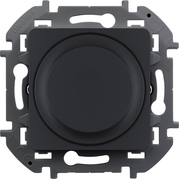 Legrand INSPIRIA Антрацит Диммер 300Вт скрытая установка IP20