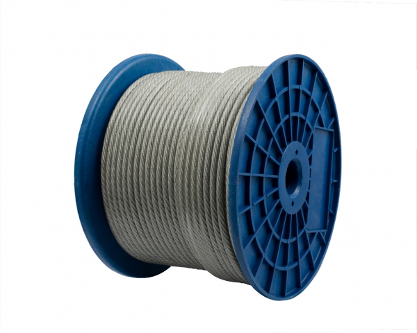 Трос стальной Zn DIN 3055 (6x7) М2 09-5520