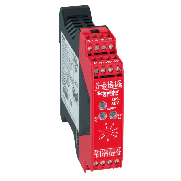 Модуль безопасн с задержкой 3с 24В DC Schneider Electric XPSABV1133P