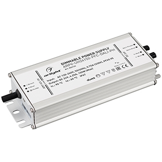 Arlight Драйвер 24V 150Вт IP67 188х68х34 ARPV-UH24150-PFC-DALI-PH  (24V, 6.3A, 150W)