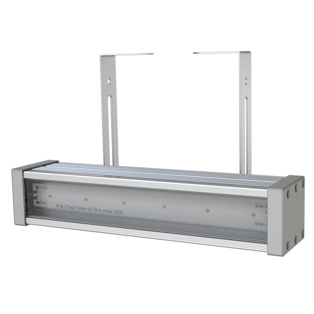 Барокко 6 300мм Янтарный Прозрачный