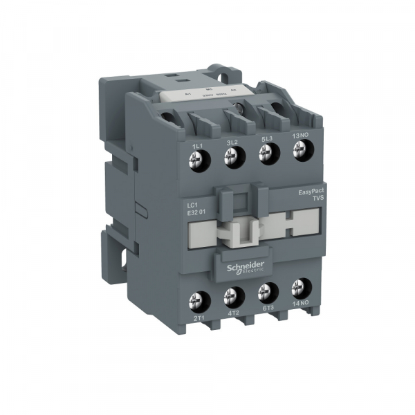Контактор  Schneider Electric  38А  3П  катушка управления  24В  AC  дополнительный контакт 1НО  EasyPact_TVS