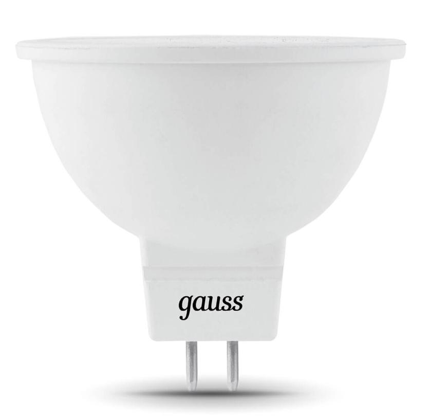 Светодиодная лампа Gauss MR16 9Вт 220В 4100K GU5.3