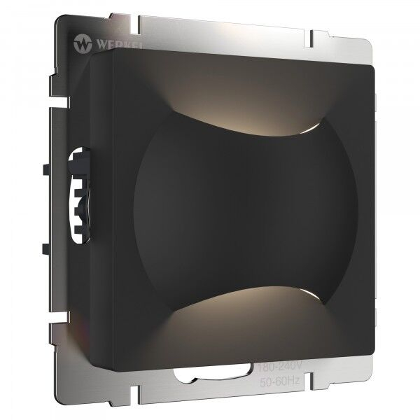 W1154508/ Встраиваемая LED подсветка Moon (черный матовый)