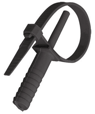 Хомут (стяжка) нейлон  7,0 х 150  черн.  (50шт)  дюбельный ХД  TDM SQ0539-0022