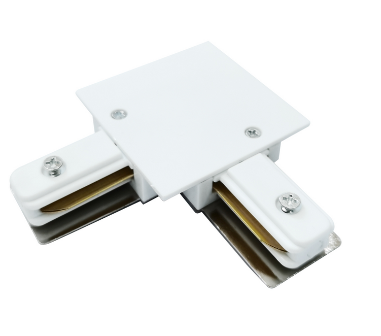 Коннектор Elektrostandard TRCM-1-1-L-WH угловой для однофазного встраиваемого шинопровода (белый)