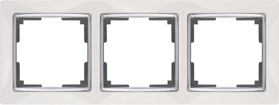 Werkel  Snabb Basic Белый Рамка 3-местная WL03-Frame-03 a036627