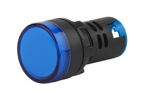 ЭРА Лампа AD22DS(LED)матрица d22мм синий 230В (10/1000/12000)