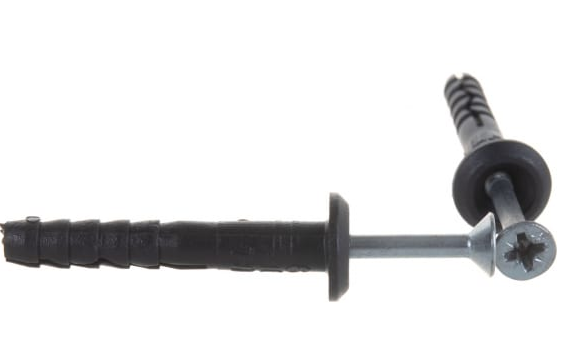 Дюбель-гвоздь гриб. D6*40 (150 шт.), ГОСКРЕП-б.пл.конт 1000 мл.