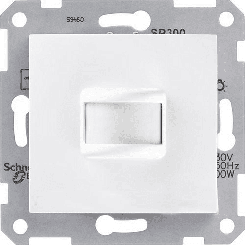 Schneider Electric Sedna  Белый Датчик движения механизм без регулировки IP20 скрытая установка SDN2000321