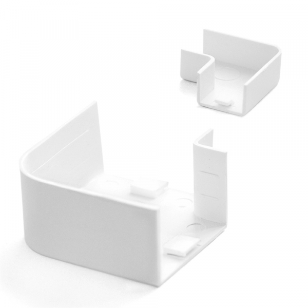 Промрукав Бел. Поворот на 90 градусов 100х40 (2 шт/комплект) PR08.2849