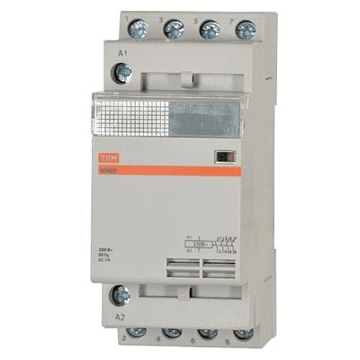 TDM  Контактор модульный 20А 3NO+1NC 230В AC  КМ63/4-20