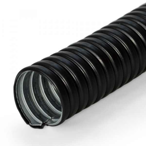 Металлорукав в ПВХ-изоляции РЗ-ЦП-Мр-НГ-12 (100м/уп) Промрукав (кратно 100)