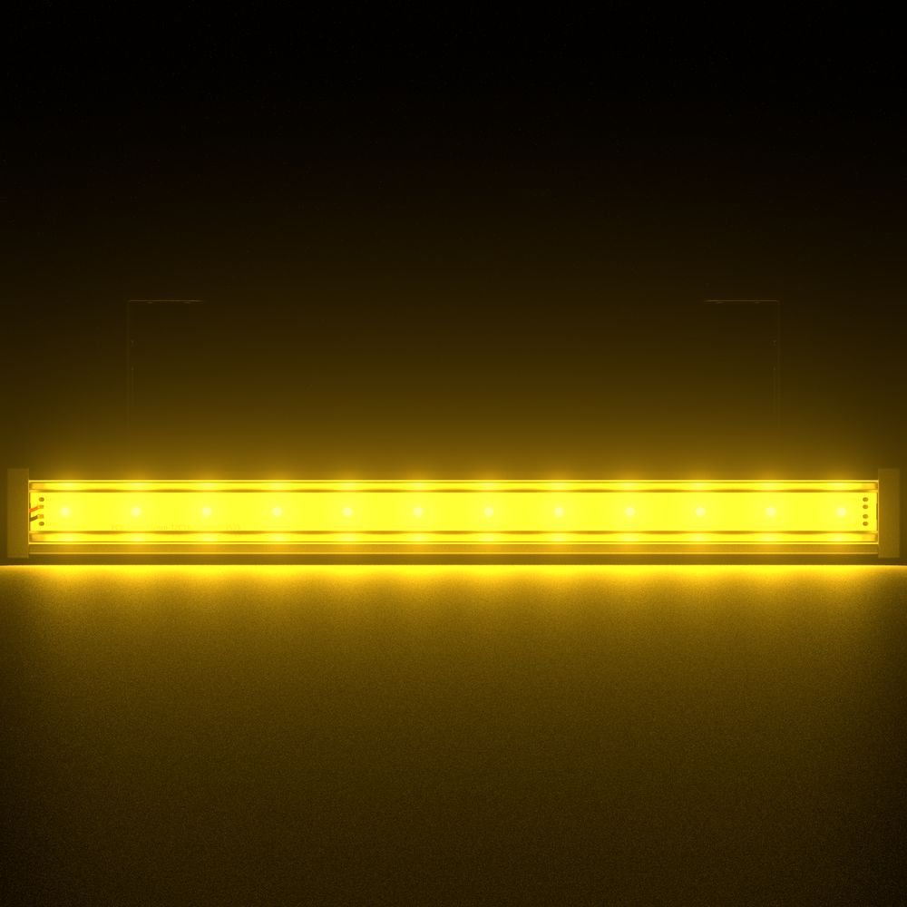 Барокко 24 600мм Янтарный Закаленное стекло