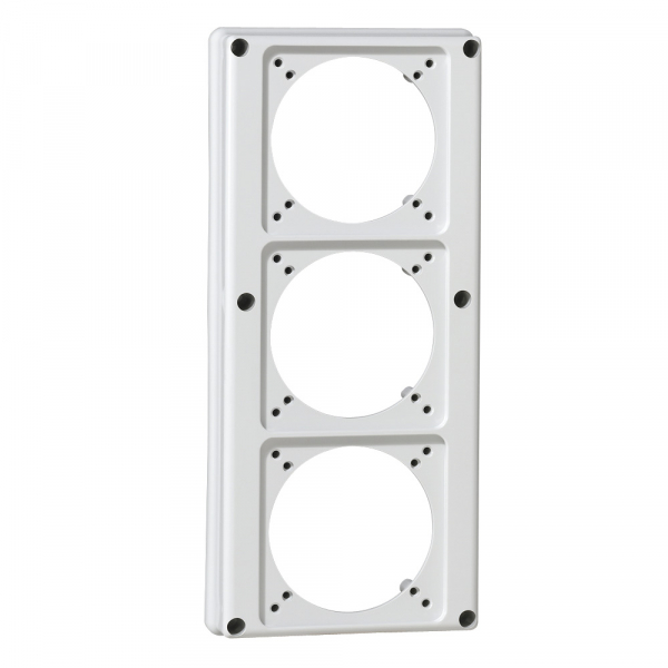 Лицевая панель - P17 Tempra Pro - 280x125 - 3 розетки 16 A