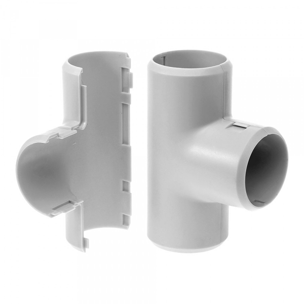 Тройник разборный д20 (5шт/400шт уп/кор) Промрукав