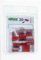 Wago 2273-204/996-020 Клемма 4-проводная  Блистер 20шт компактная