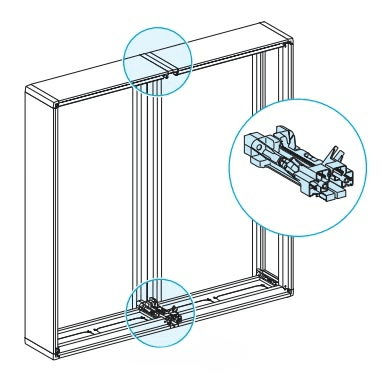 Барокко 12 600мм 48В DC CRI80 5000К Матовое закаленное стекло