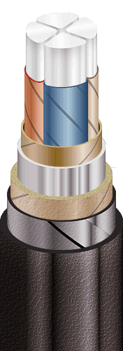 Кабель АСБ-1 4х95 (ож) КПП под заказ
