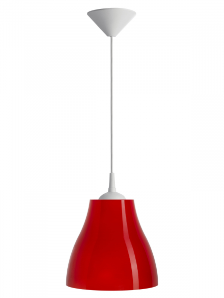 Светильник НСБ 21-60-142 УХЛ4 "Melodi mini" красный, шнур белый TDM