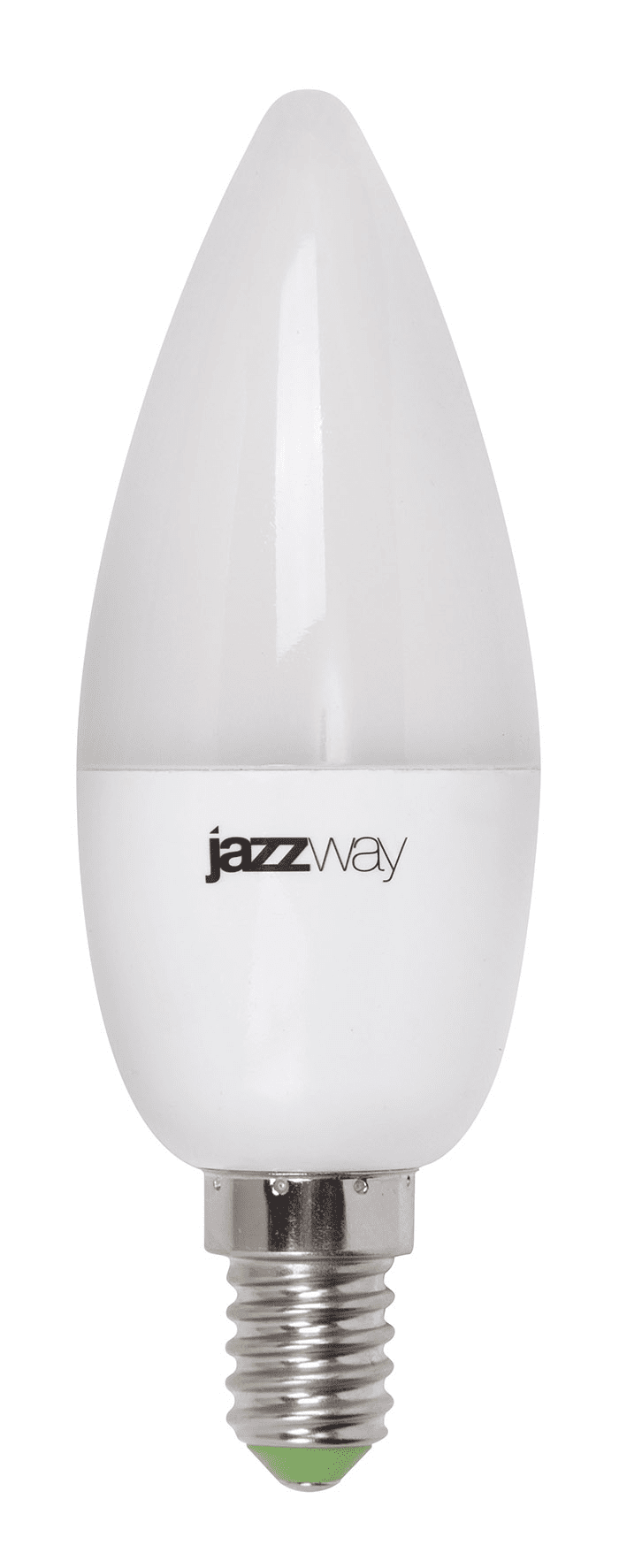 Светодиодная лампа Jazzway С37  7Вт 230В 3000K E14  диммир.
