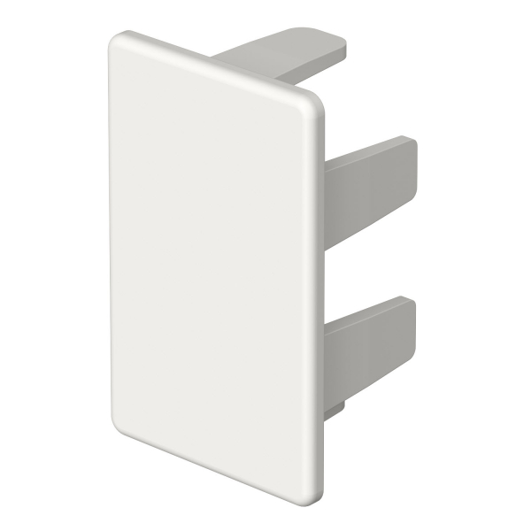 Заглушка торцевая кабель-канала WDK 25x40 мм, ПВХ, белый